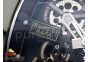 RM035 White Carbon SONIC Best Edition Skeleton Dial on White Rubber Strap Clone RMUL2