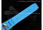 RM035 White Carbon SONIC Best Edition Skeleton Dial on Blue Rubber Strap Clone RMUL2