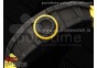 RM035 Black Carbon SONIC Best Edition Skeleton Dial on Yellow Rubber Strap Clone RMUL2