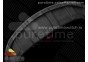 RM035 Black Carbon SONIC Best Edition Skeleton Dial on Black Rubber Strap Clone RMUL2