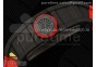 RM035-02 Real NTPT ZF 1:1 Best Edition Skeleton Dial on Red Rubber Strap NH05A V3+