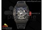 RM035-02 Real NTPT ZF 1:1 Best Edition Skeleton Dial on Black Rubber Strap NH05A V3+