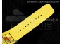 RM035-02 Real NTPT ZF 1:1 Best Edition Skeleton Dial on Yellow Rubber Strap NH05A V3+