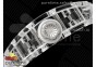 RM055 Transparent SONIC Best Edition Skeleton White Dial on Transparent Nylon Strap Clone RMUL2