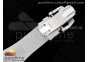 RM055 Transparent SONIC Best Edition Skeleton White Dial on Transparent Nylon Strap Clone RMUL2