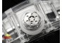 RM026 Transparent Tourbillon RM Best Edition Panda Skeleton Dial on Rubber Strap