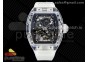 RM035 Transparent RMF Best Edition Skeleton Dial on Translucent Rubber Strap Clone RMUL2