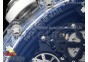 RM035 Transparent RMF Best Edition Skeleton Blue Dial on White Rubber Strap Clone RMUL2