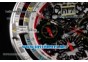 Richard Mille RM 60-01 Steel Case with Skeleton Dial and Red Rubber Strap Dot/Arabic Numeral Markers (EF)