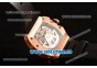 Richard Mille RM005 FM Rose Gold Case Skeleton Dial with Green Inner Bezel