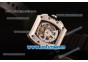 Richard Mille RM 005 FM Steel Case with Skeleton Dial and Black Inner Bezel